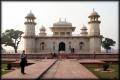 The tomb was built between 1622 and 1628 for Ghiyas Beg, a Persian diplomat.